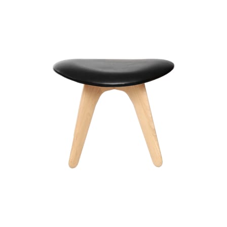 Pouf Slab Ottoman pelle nero - Tom Dixon