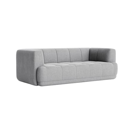 Canapé droit Quilton / 2 places - L 214 cm - Matelassé - Hay