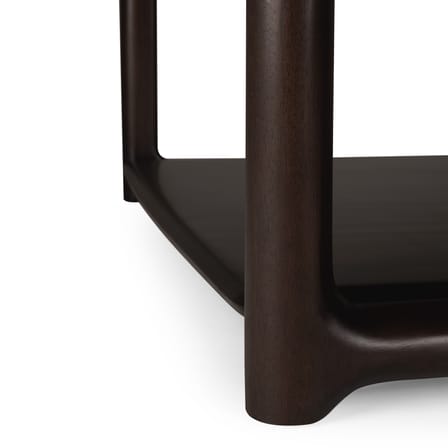 Table basse Eda bois marron / 80 x 80 cm x H 40 cm - Ethnicraft