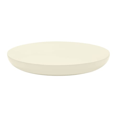Table basse Olo Colours bois blanc / Ø 100 x H 15 cm - Mogg