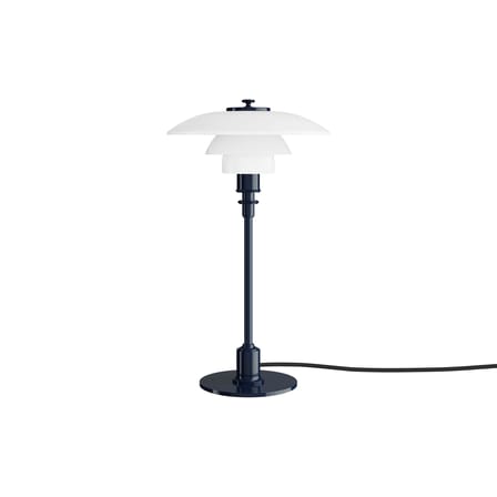 PH 2/1 Table lamp glass blue / Reprint 1927 - Louis Poulsen