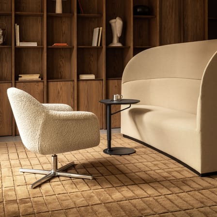 Tapis Tile marron / 200 x 300 cm - Tissé à la main - Audo Copenhagen