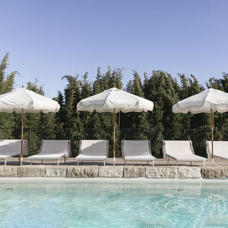 Parasol The Market blanc / Ø 210 cm - BUSINESS & PLEASURE