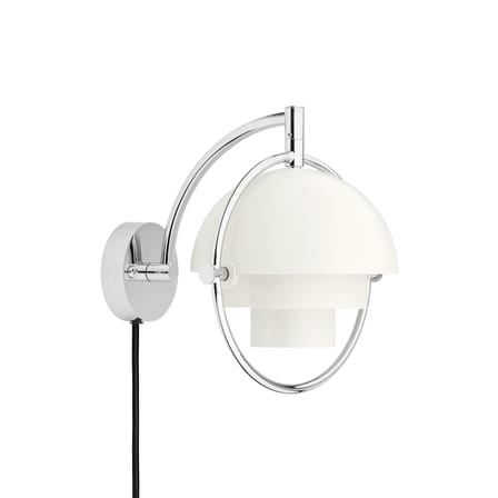 Applique avec prise Multi-Lite métal / Modulable & orientable - Louis Weisdorf, 1972 - Gubi