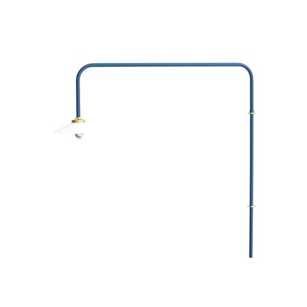 Applique con presa Hanging Lamp n°5 metallo blu / H 100 x L 90 cm - valerie objects