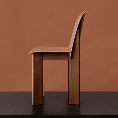 Chaise Chisel 65 bois marron - Hay