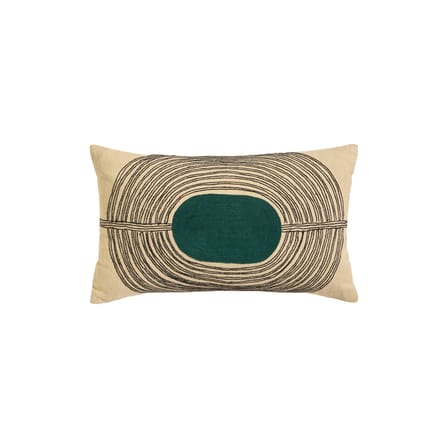 Coussin Mirage bleu / 50 x 30 cm - Brodé main - Maison Sarah Lavoine