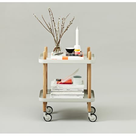 Block Dresser metal grey On wheels - Normann Copenhagen
