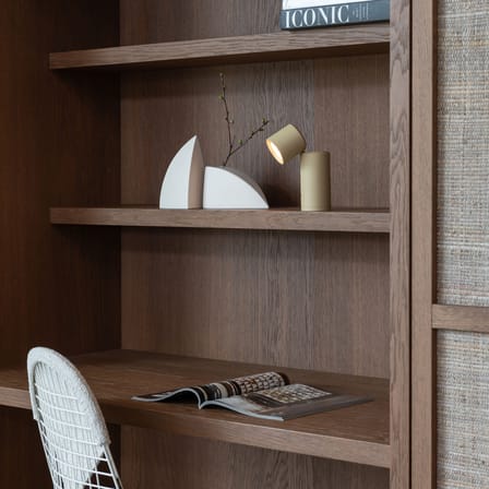 Lampada senza fili ricaricabile Milan LED metallo beige / Lampada da parete - Applique orientabile - It's about Romi