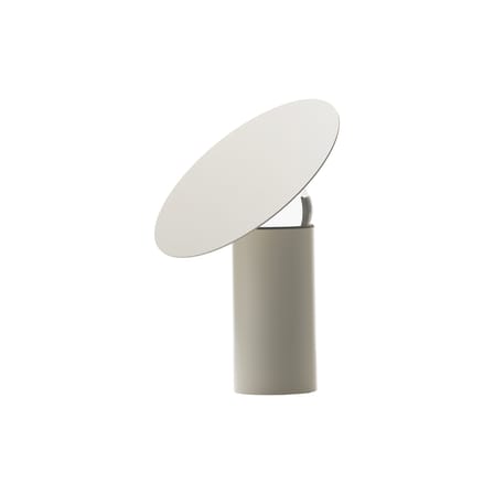 Lampe de table Era Small LED métal blanc / H 43 cm - Orientable - Mogg