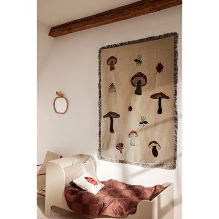 Lit enfant Sill bois beige / 166 x 76 cm (pour matelas 70 x 160 cm) - Sommier inclus - Ferm Living