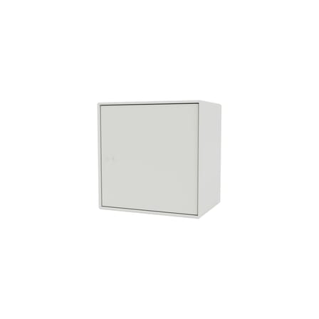 Rangement mural Montana Mini 1103 bois blanc / Porte gauche - 35 x 35 x P 25 cm - MONTANA