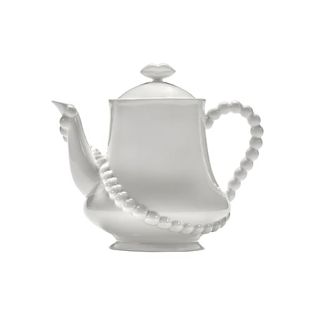 Théière Perle Fine céramique blanc - Serax