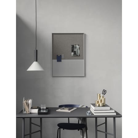 Accessoire  bois noir / Plateau rectangulaire pour tréteaux Mingle Large - 160 x 90 cm - Ferm Living