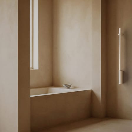 Applique d'extérieur In Fine LED verre / L 105 cm - DCW éditions