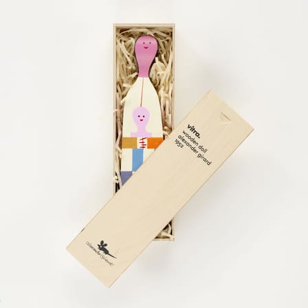 Decorazione Wooden Dolls - No. 4 legno multicolore / By Alexander Girard, 1952 - Vitra
