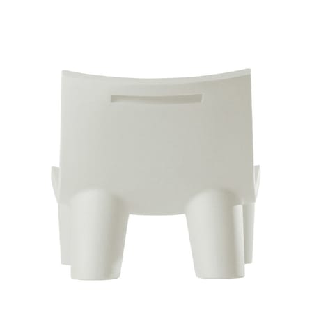 Fauteuil bas Low Lita plastique blanc - Slide
