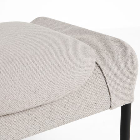 O2 Footrest textile beige - Hay