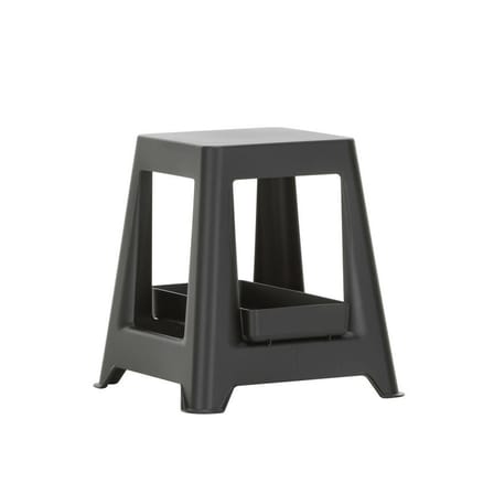 Plateau Chap Tray RE plastique noir / 41,5 x 20 cm - Polyamide recyclé - Vitra