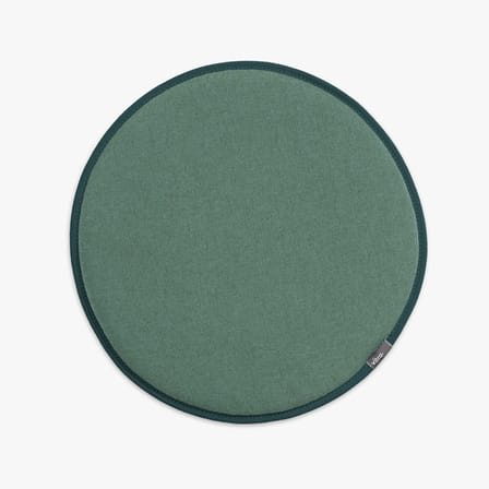 Sitzkissen Seat Dots textil blau grün / Ø 38 cm - Wendedecke - Vitra