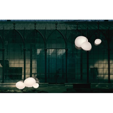 Suspension d'extérieur Gregg Grande plastique blanc / L 46 cm - Ludovica+Roberto Palomba, 2008 - Foscarini