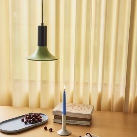 Suspension Luminary métal vert / Ø 25 cm - HÜBSCH