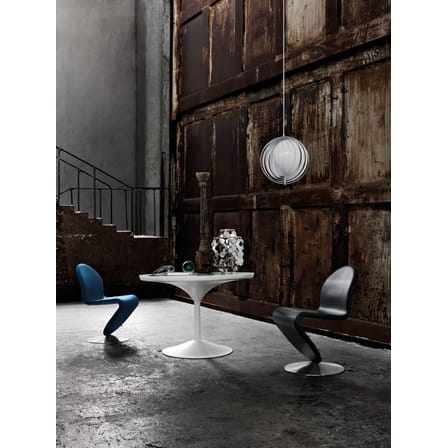 Suspension Moon métal blanc / Ø 34 cm - Panton 1960 - Verpan