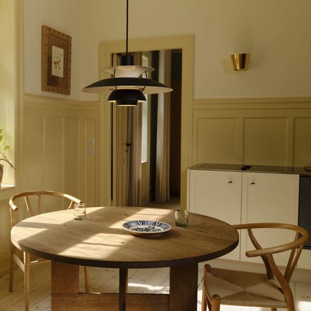 Suspension PH 5 métal noir / Black edition 2025 - Ø 50 cm - Louis Poulsen