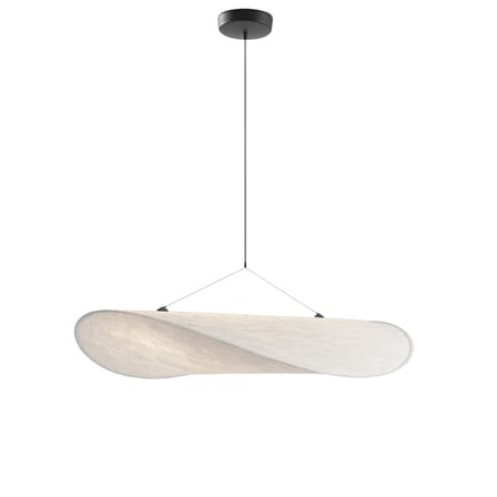 Suspension Tense LED Large tissu blanc / Ø 120 cm - Tyvek - NEW WORKS