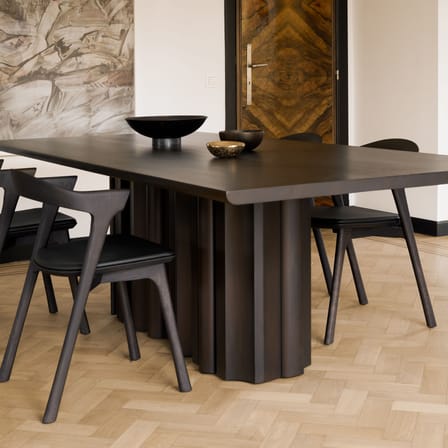 Table rectangulaire Sequence bois marron / 240 x 110 cm - 10 personnes - Ethnicraft