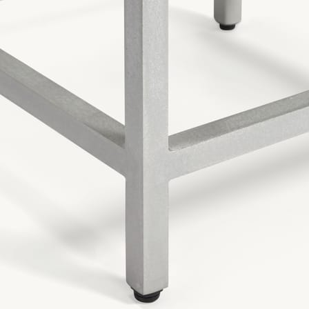 Tabouret Alu Stool métal rose / Small - H 45 cm - valerie objects