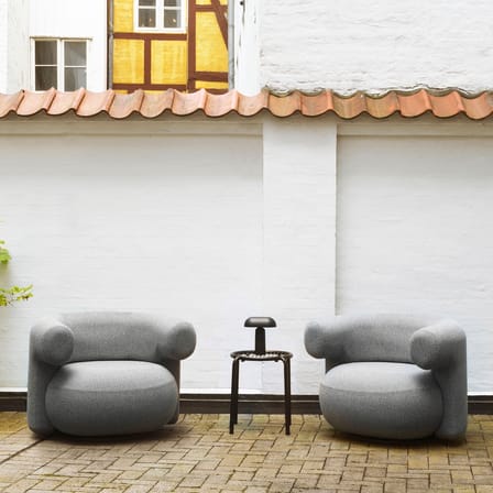 Tabouret empilable Vig métal noir - Normann Copenhagen