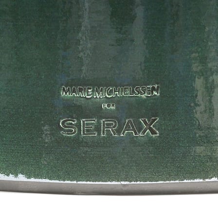 Table d'appoint Pawn céramique vert / Tabouret - Ø 37 x H 46 cm - Serax