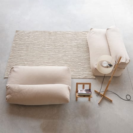 Tapis Doblecara 4 beige / 170 x 240 cm - Nanimarquina