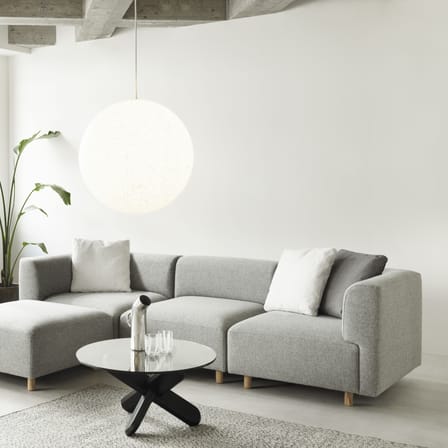  Accessory textile white / Cushion for Rar sofas & armchairs - 50 x 50 cm - Normann Copenhagen