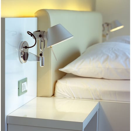 Applique Tolomeo Faretto (1987) métal / Avec interrupteur - Artemide