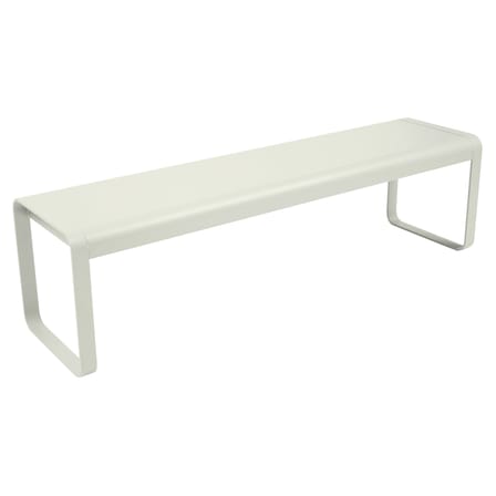 Banc Bellevie métal gris / L 161 cm - 4 places - Fermob