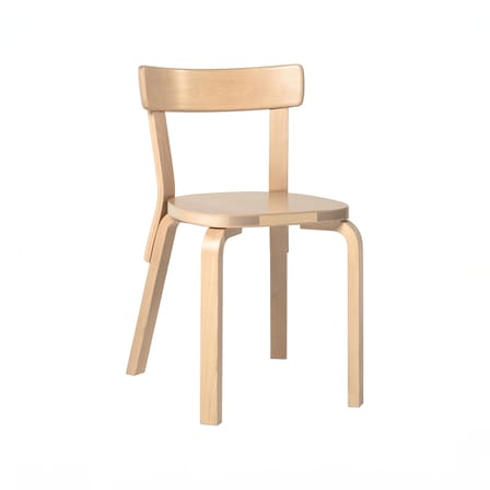 Chaise 69 bois naturel / Alvar Aalto, 1935 - ARTEK