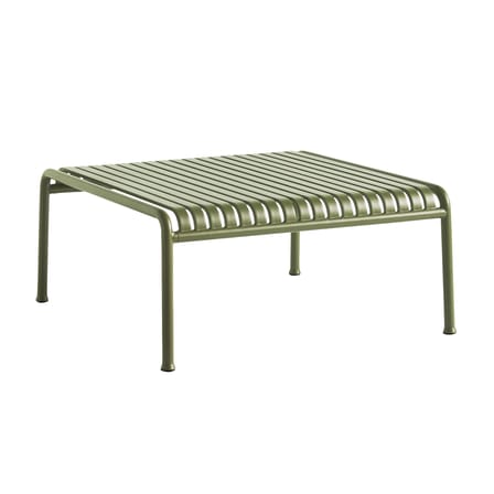 Palissade Coffee table metal green / 81.5 x 86 x H 38 cm - R & E Bouroullec - Hay