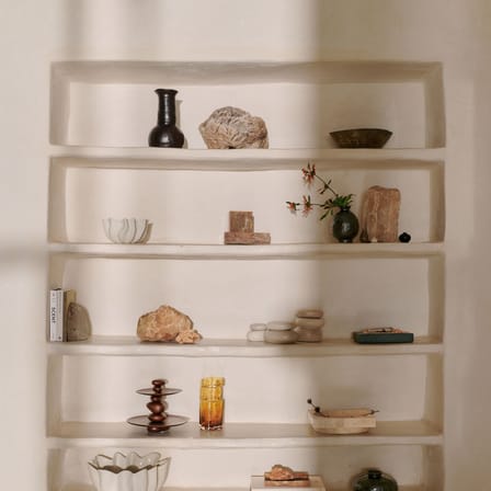 Coupe Nium Small céramique blanc / Ø 22 x H 11 cm - Ferm Living