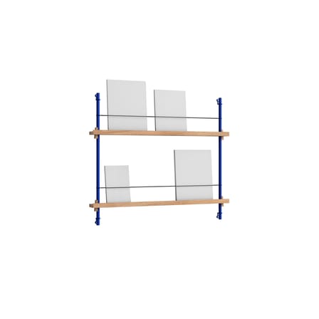 Étagère Magazine Shelving – MS.65.1 bois naturel / Pour livres et magazines - L 85 x H 73 cm - MOEBE