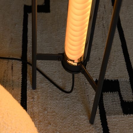 Lampadaire Elgar LED métal or / H 86 cm - SAMMODE STUDIO