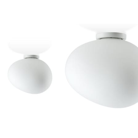 Applique Gregg Piccola verre blanc / Plafonnier - L 13 cm / Ludovica+Roberto Palomba, 2008 - Foscarini