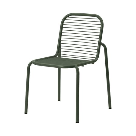 Sedia impilabile Vig metallo verde - Normann Copenhagen