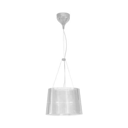 Suspension Gé plastique transparent / Ø 37 cm - Matériau recyclé / Ferruccio Laviani, 2005 - Kartell
