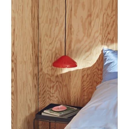 Suspension Pao Small métal blanc / Ø 23cm - Hay