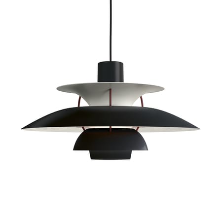 Suspension PH 5 métal noir / Black edition 2025 - Ø 50 cm - Louis Poulsen
