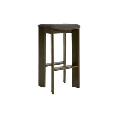Tabouret haut Chisel 30 High / H 75 cm - Rembourrage tissu - Hay