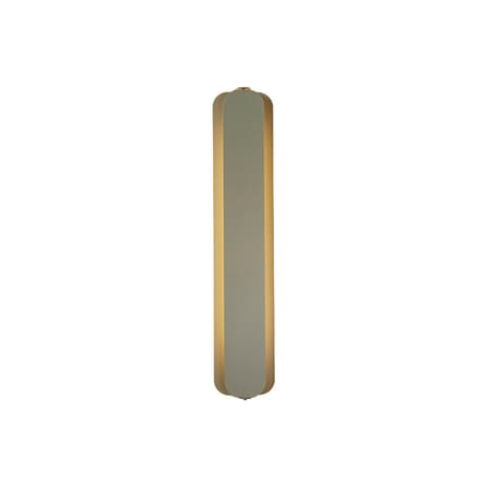 Volta Wall light metal green / L 60 cm - ATELIER DOBRA