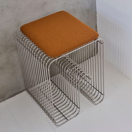 Accessoire / Coussin pour tabouret Curva - 27,5 x 32 cm - AYTM